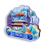 Kühlschrankmagnet für Tingri, Tibet, China 837