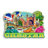 Refrigerator Magnet for Chester UK  2863