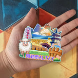 Kühlschrankmagnet für Altai, Xinjiang, China 622