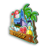 Kühlschrankmagnet für Trogir Kroatien 2223