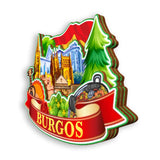 Refrigerator Magnet for Burgos Spain  1505