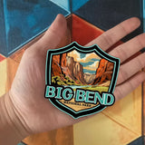 Kühlschrankmagnet für Big Bend Nationalpark Texas USA 394