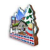 Refrigerator Magnet for Egilsstadir Iceland  2261