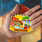 Refrigerator Magnet for Mersin Turkey  1684