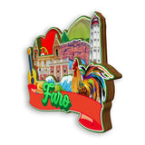 Refrigerator Magnet for Faro Portugal  1939