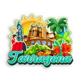 Refrigerator Magnet for Tarragona Spain  1533