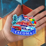 Refrigerator Magnet for Tacoma Washington USA  901