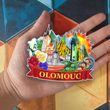 Refrigerator Magnet for Olomouc Czech  2098