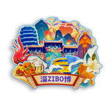 Refrigerator Magnet for Zibo, Shandong, China  524