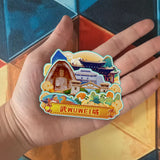 Refrigerator Magnet for Wuwei, Gansu, China  820
