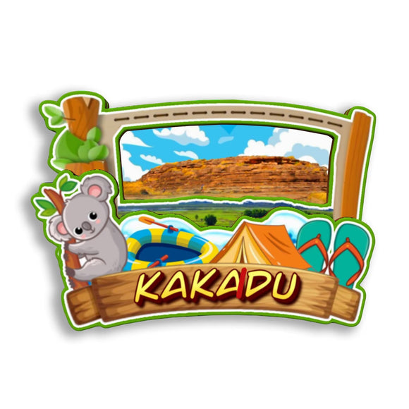 Магнит на холодильник для Kakadu Australia 2679