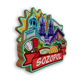 Refrigerator Magnet for Sozopol Bulgaria  2452