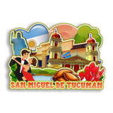 Refrigerator Magnet for San Miguel De Tucuman Argentina  2840