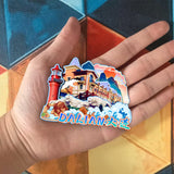 Магнит на холодильник для Даляня, Ляонин, Китай 413