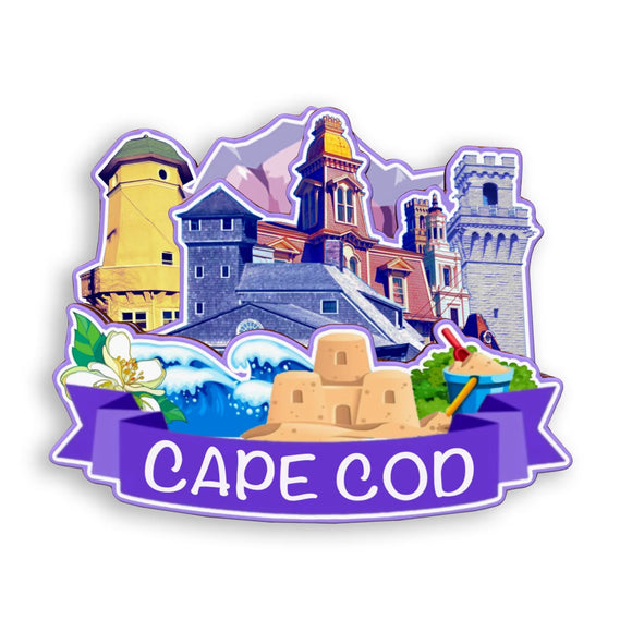 Refrigerator Magnet for Cape Cod Massachusetts USA  988