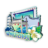 Refrigerator Magnet for Fuzhou, Fujian, China  414