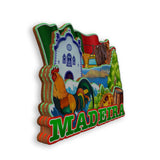 Refrigerator Magnet for Madeira Portugal  1942