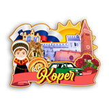 Kühlschrankmagnet für Koper Slowenien 2362