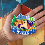 Refrigerator Magnet for Taos New Mexico USA  1061