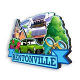 Refrigerator Magnet for Bentonville Arkansas USA  340