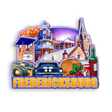 Kühlschrankmagnet für Fredericksburg Texas USA 400