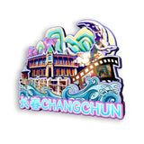 Kühlschrankmagnet für Changchun, Jilin, China 420