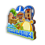 Refrigerator Magnet for Thessaloniki Greece  1717
