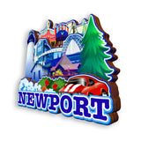 Refrigerator Magnet for Newport Oregon USA  1108