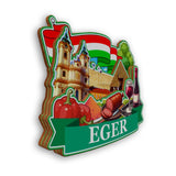 Refrigerator Magnet for Eger Hungary  2140
