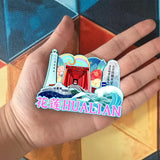 Магнит на холодильник для Хуаляня, Тайвань, Китай 443