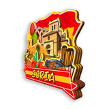 Refrigerator Magnet for Soria Spain  1513