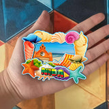 Refrigerator Magnet for Nida Lithuania  2483