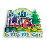 Refrigerator Magnet for Cincinnati Ohio USA  1100