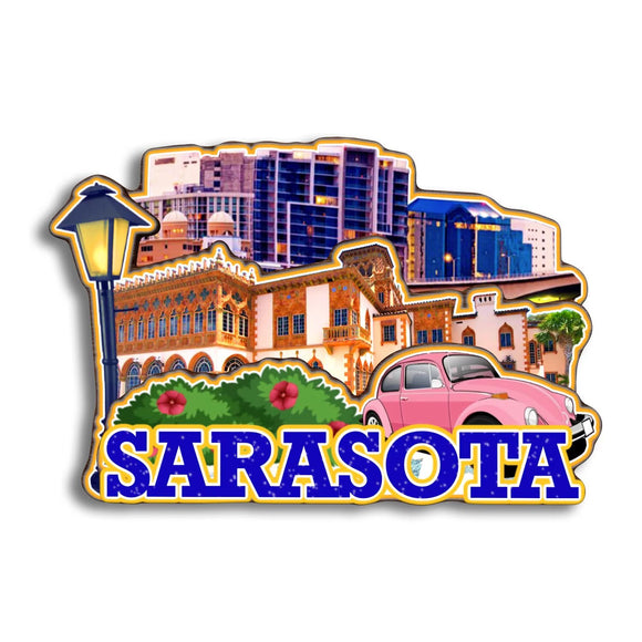 Магнит на холодильник для Сарасоты, Флорида, США 174