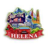 Refrigerator Magnet for Helena Montana USA  1030