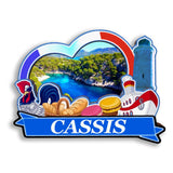 Refrigerator Magnet for Cassis France  2611