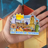 Refrigerator Magnet for San Miguel De Tucuman Argentina  2839