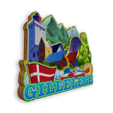 Refrigerator Magnet for Gilleleje Denmark  2079
