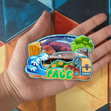 Kühlschrankmagnet für Page Arizona USA 329