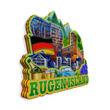 Магнит на холодильник для острова Рубена, Германия, 1239