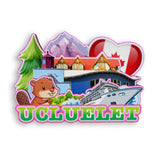 Refrigerator Magnet for Ucluelet Canada  1893