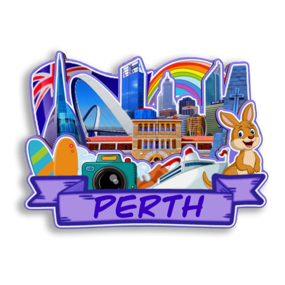 Refrigerator Magnet for Perth Australia  2651