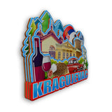 Refrigerator Magnet for Kragujevac Serbia  2513