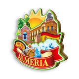 Refrigerator Magnet for Almeria Spain  1382