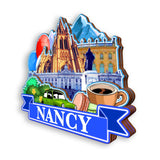 Refrigerator Magnet for Nancy France  1360