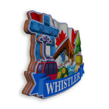 Kühlschrankmagnet für Whistler, Kanada 1879