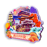 Refrigerator Magnet for Xi'an, Shaanxi, China  766