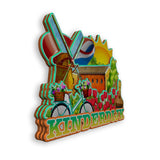 Refrigerator Magnet for Kinderdjk Netherlands  1989