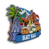 Refrigerator Magnet for Hat Yai Thailand  2807