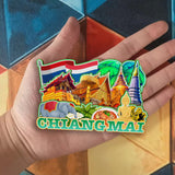Refrigerator Magnet for Chiang Mai Thailand  2786
